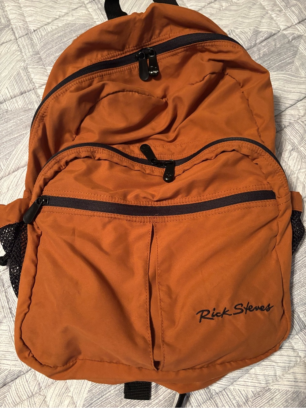 Rick Steves Civita Day Pack & Brookstone Travel Pouch Set - Picture 2 of 9